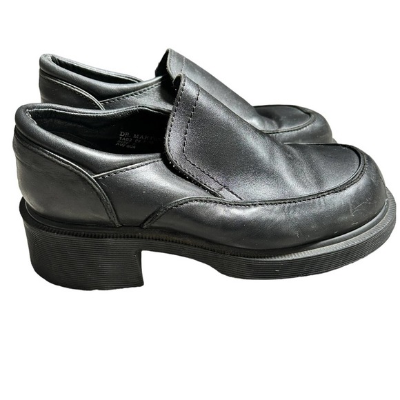 Vintage DOC MARTENS 1A02 loafers chunky heel made in England - Picture 7 of 7